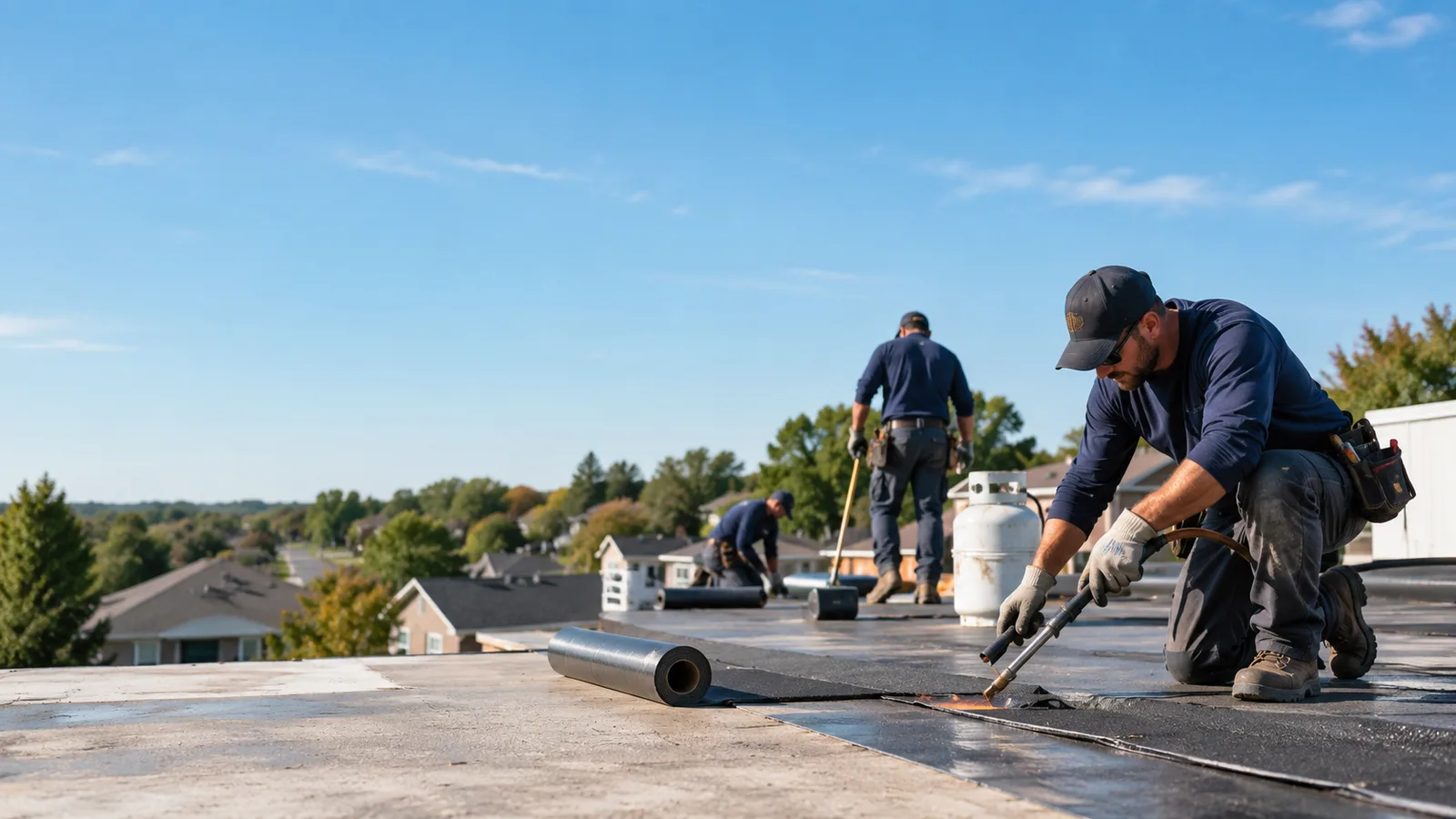 Flat Roof Leak Repair providers in Ozark, IL
